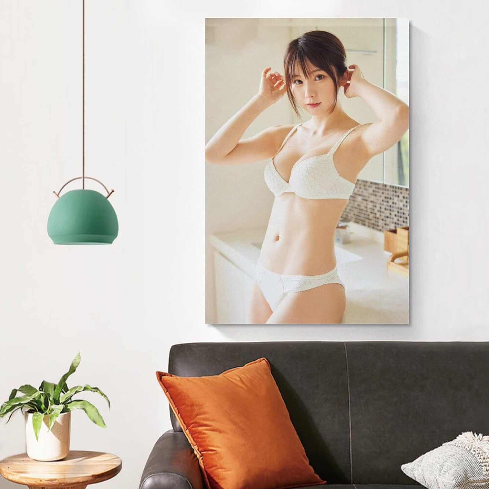 Amazon.co.jp: えなこビキニ 下着 セクシーポスター タペストリー 芸術