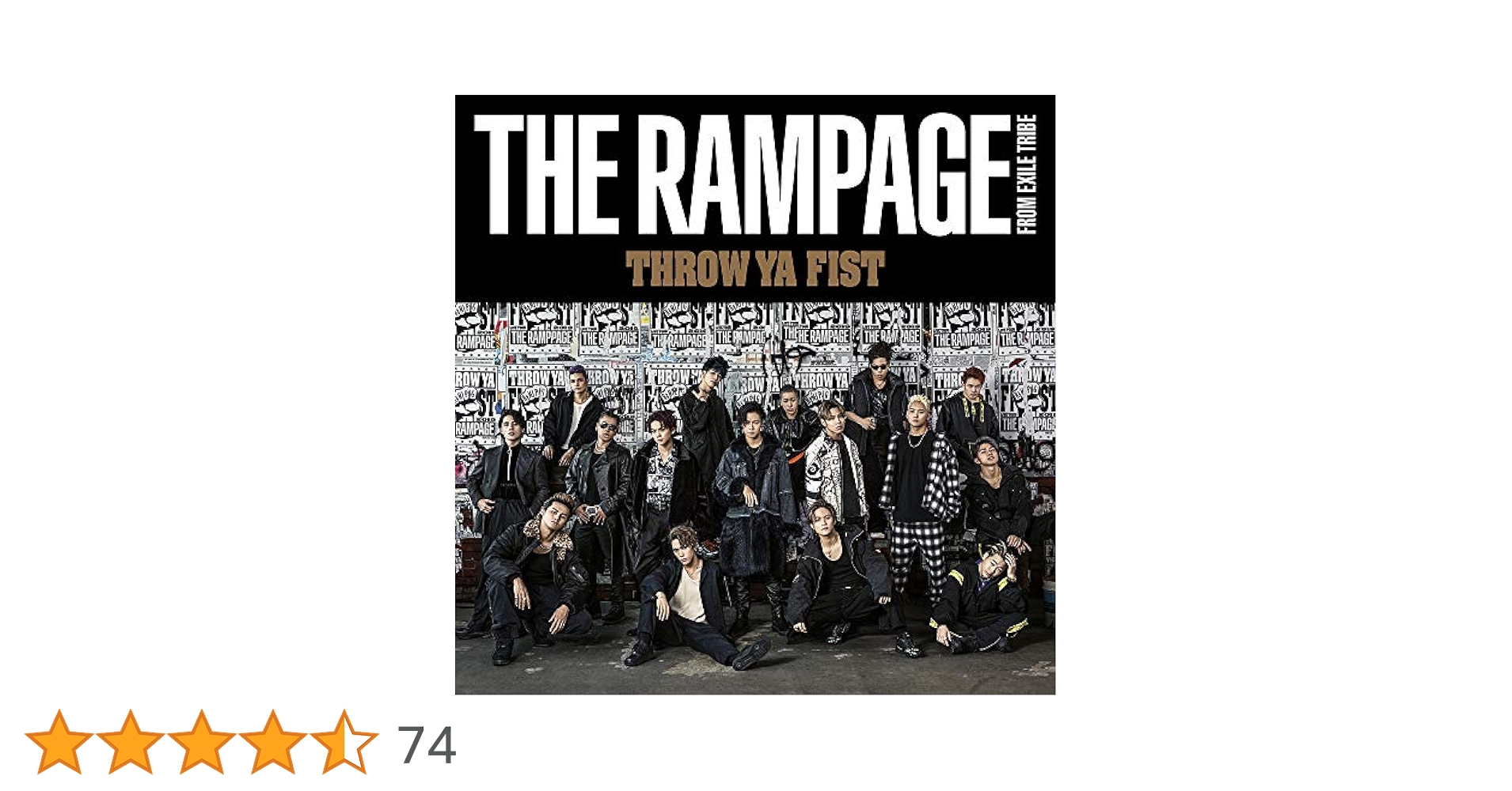 THE RAMPAGE - FC枠  3／16  THROW YA FIST 福井公演 THE RAMPAGE LIVE TOUR 2019 “THROW YA FIST” | D6のLDH LIVE