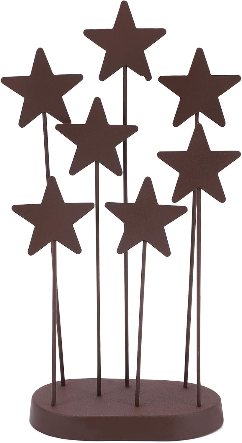 Metal Stars Handcrafted Christianity Nativity Accessory for Christmas Decor, Christmas Nativity Scene, Home Collections for Religious Sculpture