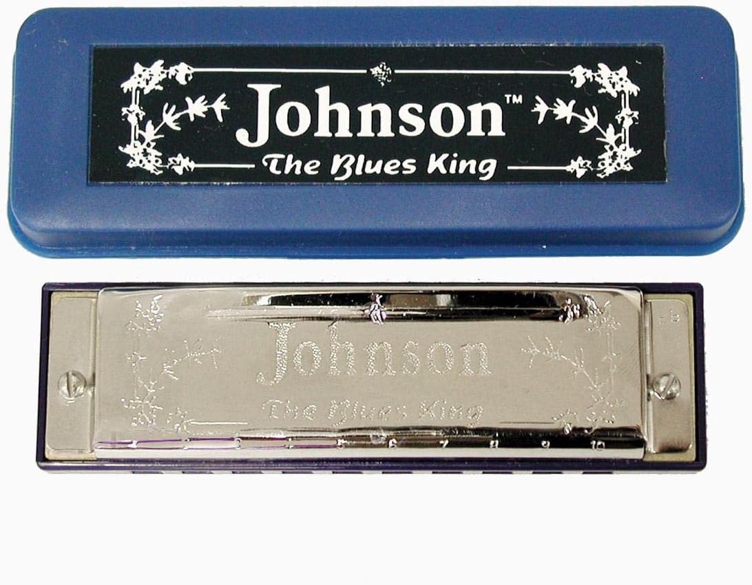 Johnson BK-520-F Blues King Harmonica, F