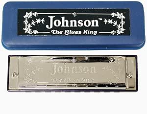 Johnson BK-520-C Blues King Harmonica, C