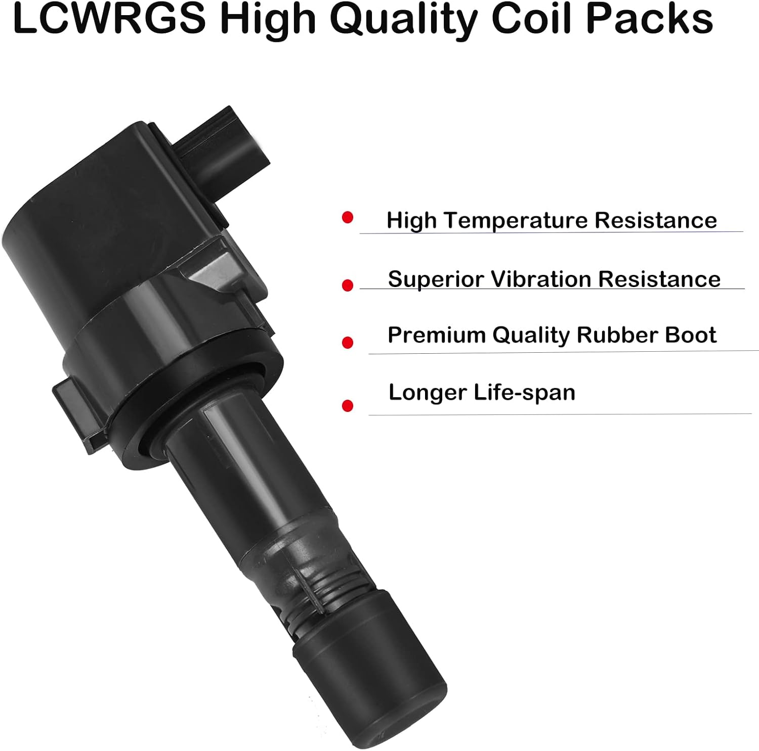 Set of 4 Ignition Coils Fits for 1.8L L4 2012 2013 2014 2015 Honda Civic Coil Packs Replaces # UF672