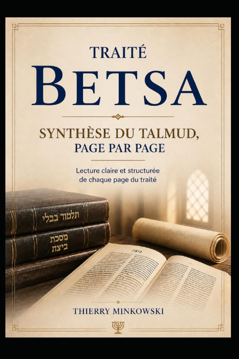 Traité Betsa - Synthèse du Talmud, page par page: Lecture claire et structurée de chaque page du traité