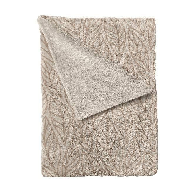 Couverture plaid Homemania en microfibre beige et brun de 250x200 cm pour grand lit et canapé
