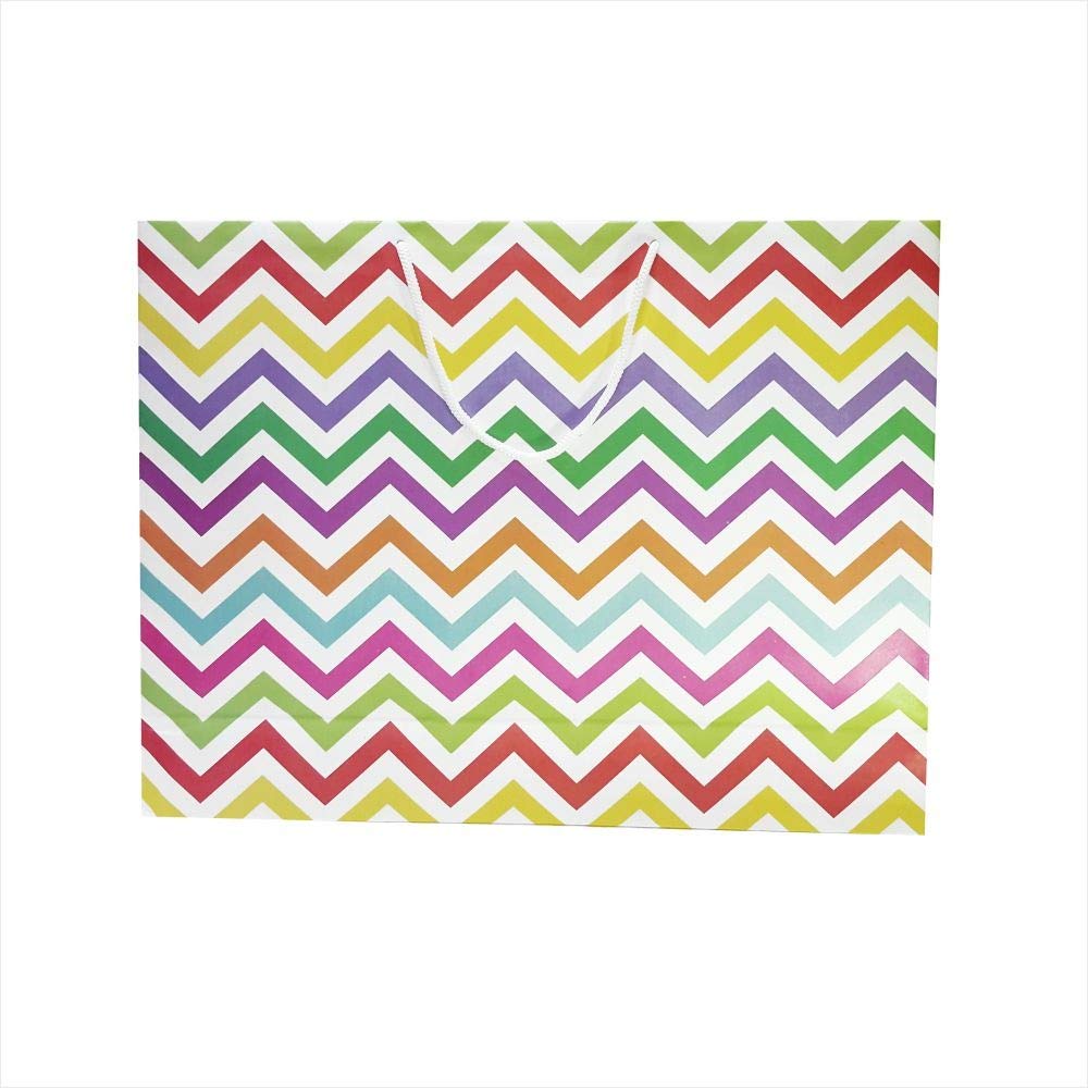 See full amazon price history chart for Artemisia-Design Studio by Dewangi Jhaveri Zig Zag Paper Bags Chevron Print-Pack Of 10, Size-12"X15"X4",Multi Artemisia-Design Studio by Dewangi Jhaveri Zig Zag Paper Bags Chevron Print-Pack Of 10, Size-12"X15"X4",Multi (B07B2YSV5N) Amazon Price History, Amazon Price Tracker