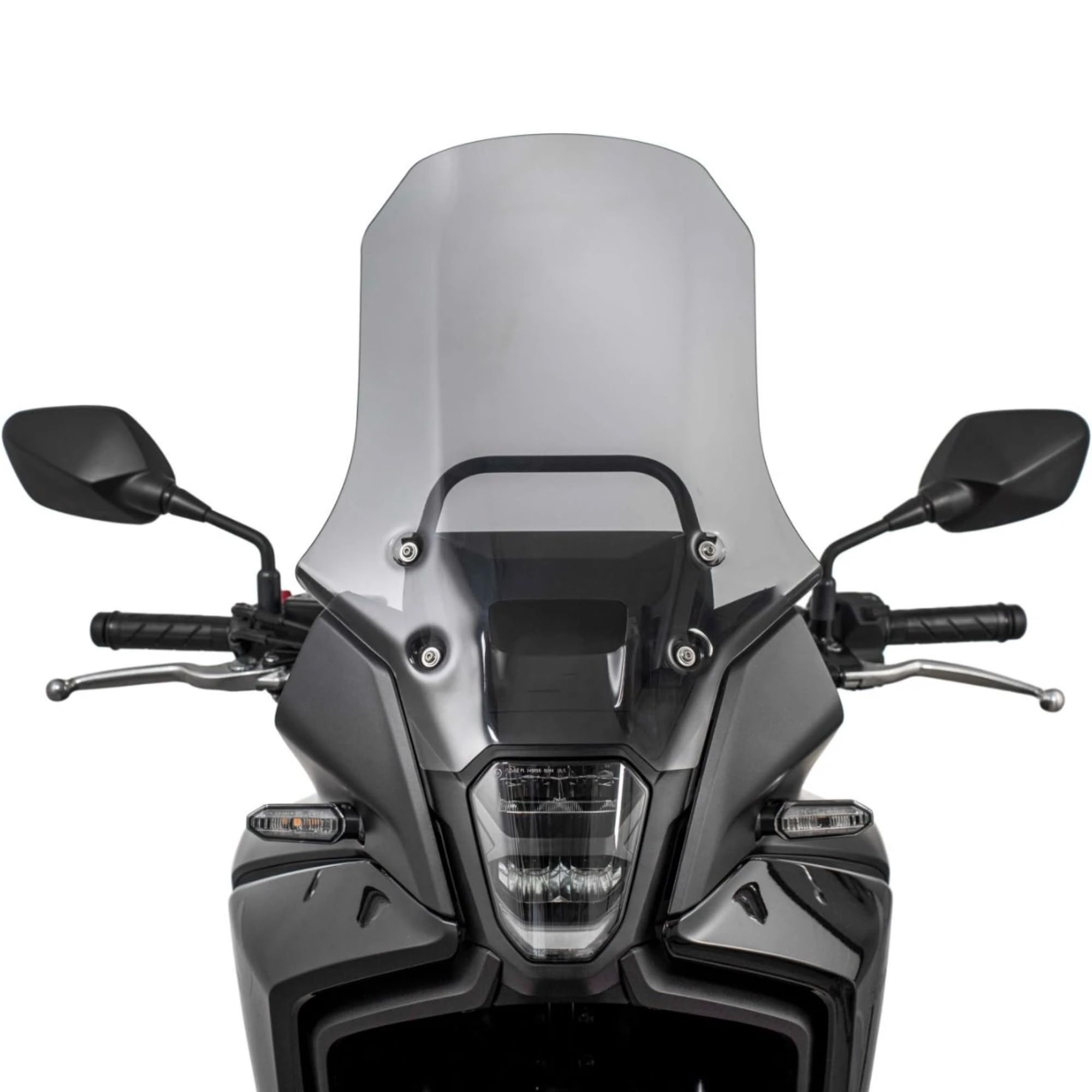 Cupolino Moto Parabrezza Plexiglass JD9 TOURING Fume Chiaro COMPATIBILE CON Honda NX 500 2024-2025 - 2026