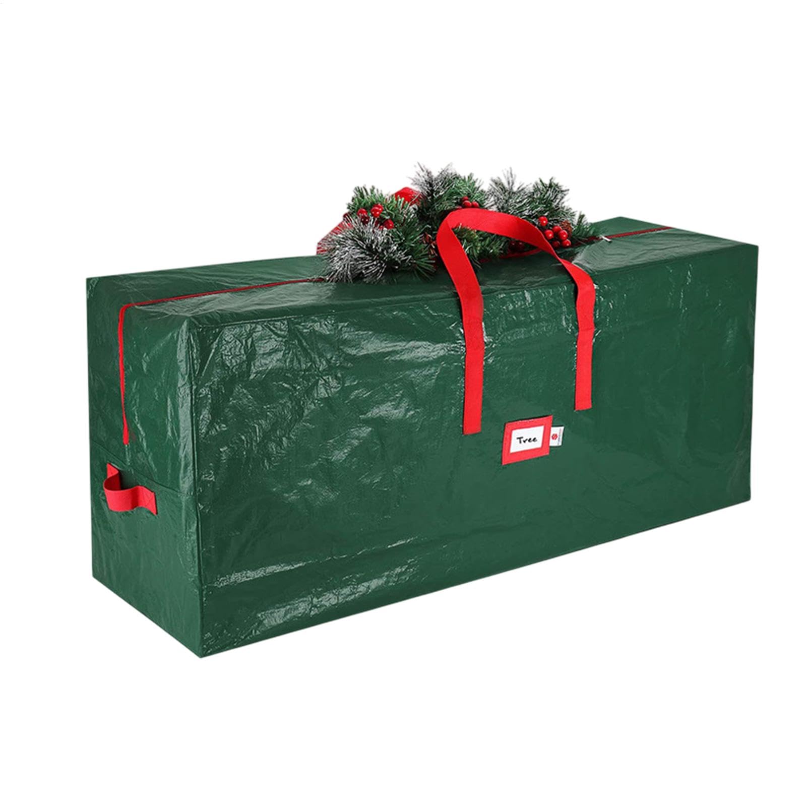 Weihnachtsbaum-Aufbewahrungstasche, Weihnachtsbaumtasche mit Reißverschluss | Weihnachtsdekorations-Organizer mit Griffen für den