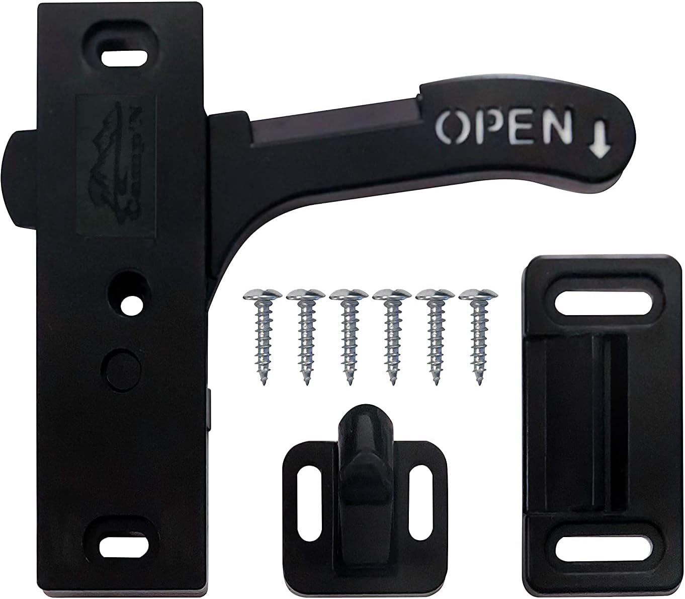 RV Right Hand Handle Amerimax Entry Door Latch Kit, Door Hardware