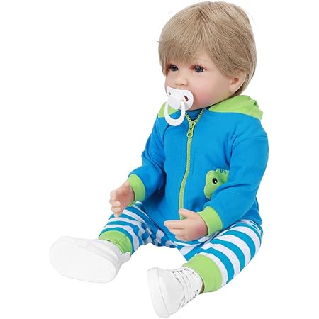Poupees Realistes De Bebe Reborn 22 Pouces 55cm Belle Poupee De Garcon Reborn Realiste En Silicone Souple Complet Du Corps Avec Des Vetements Bleus Jouet Fait A La Main Pour Tout Petit 1 Poupees Realistes De Bebe Reborn 22 Pouces 55cm Belle Poupee De Garcon Reborn Realiste En Silicone Souple Complet Du Corps Avec Des Vetements Bleus Jouet Fait A La Main Pour Tout Petit 1