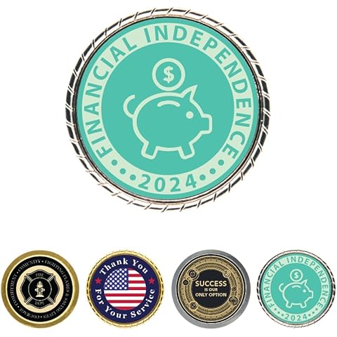 Custom Engraved Challenge Coin - Personalized Medallions by Gem Awards (1 Sided, Silver - Rope Edge)