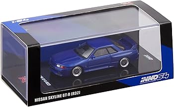 Amazon | Inno Models 1/64 ニッサン スカイライン GT-R R32 ブルー Amazon | Inno Models 1/64 ニッサン スカイライン GT-R R32 ブルー