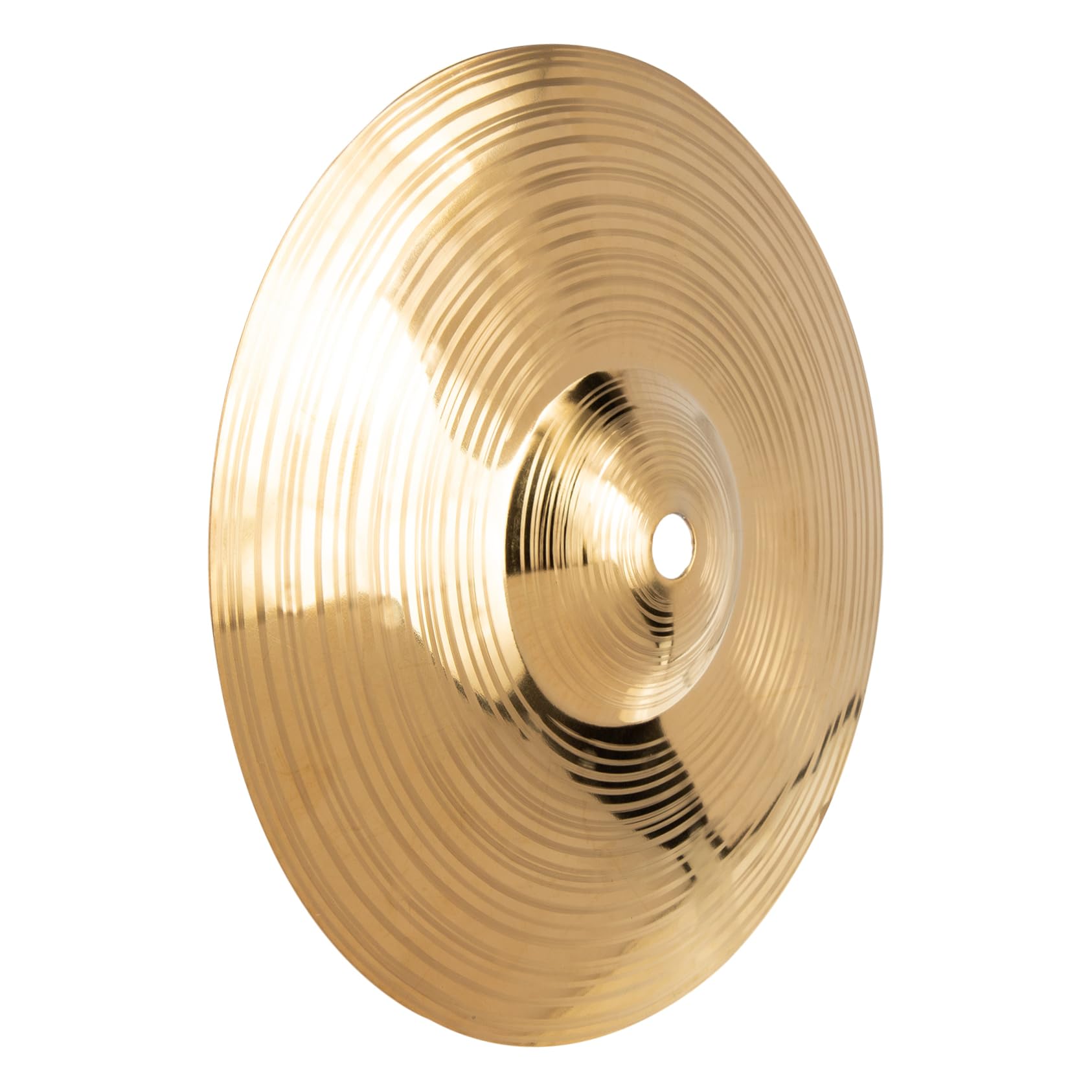 VICASKY Essential Drum Accessory Brass Jazz Drum Cymbal 8 Inches Sturdy and Noiseless