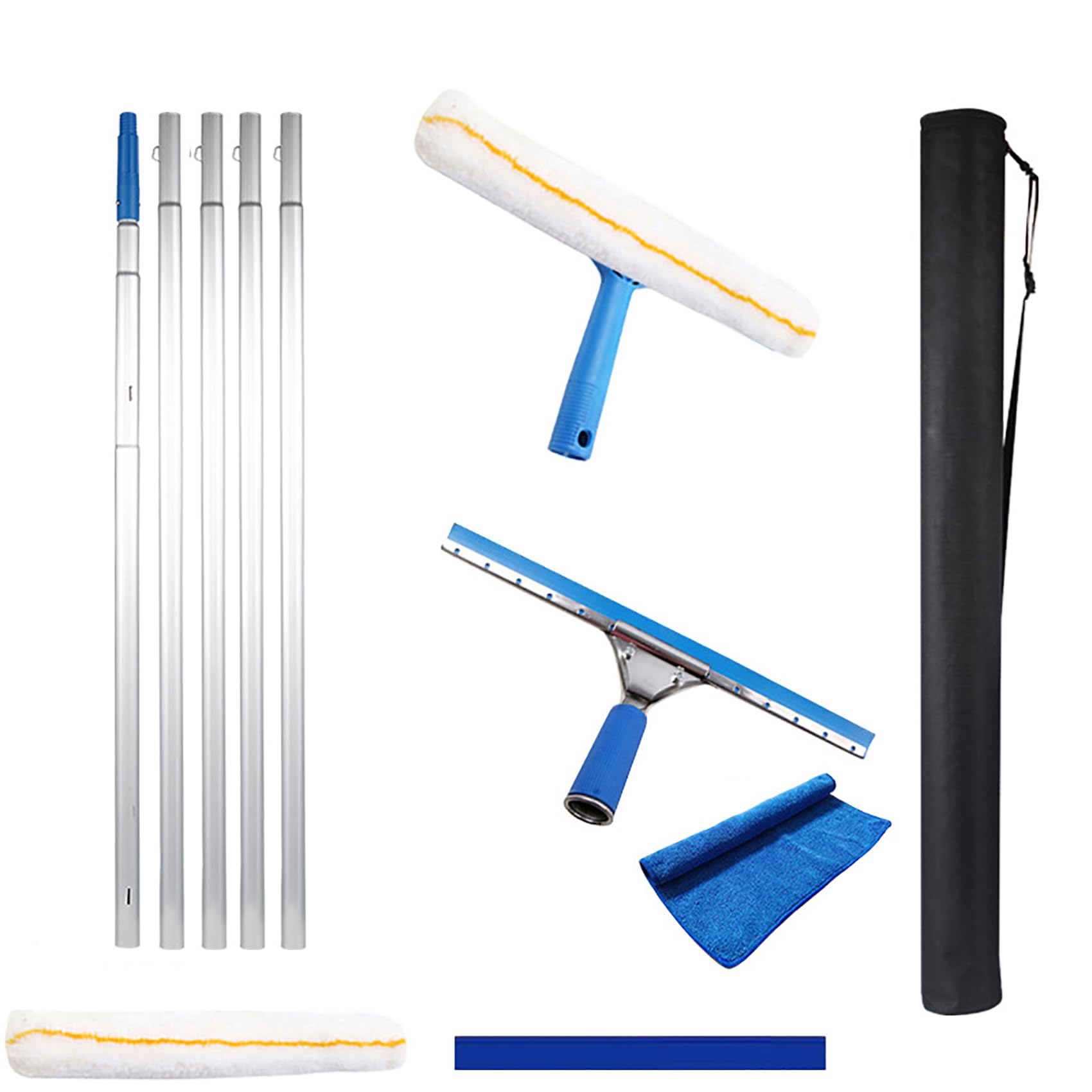 水切りワイパー 延長ポール付 Amazon｜水切りワイパー 窓用スクイージー 延長ポール付き 5m 窓