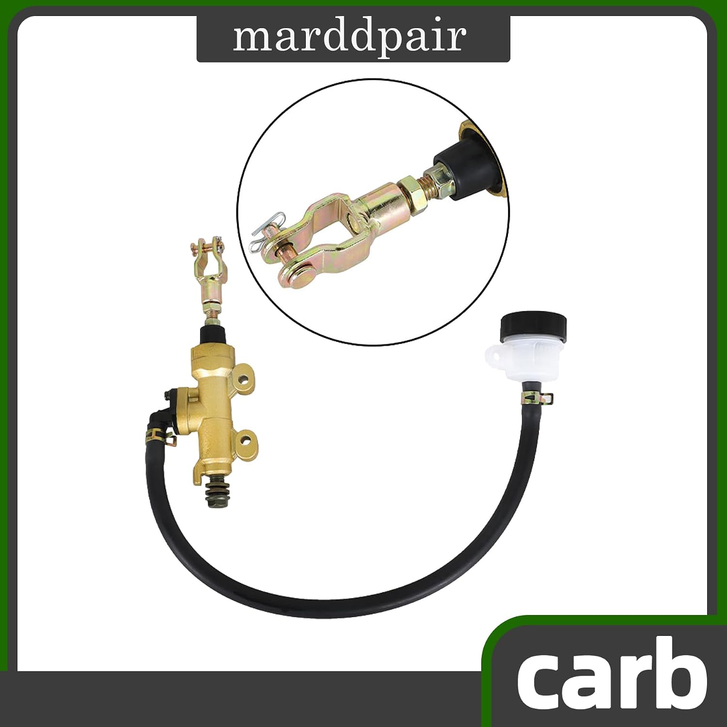 marddpair Master Cylinder Brake Kit Replacement for ArcticCat 400 500 650 2X4 4X4 2004-2005 0437-053