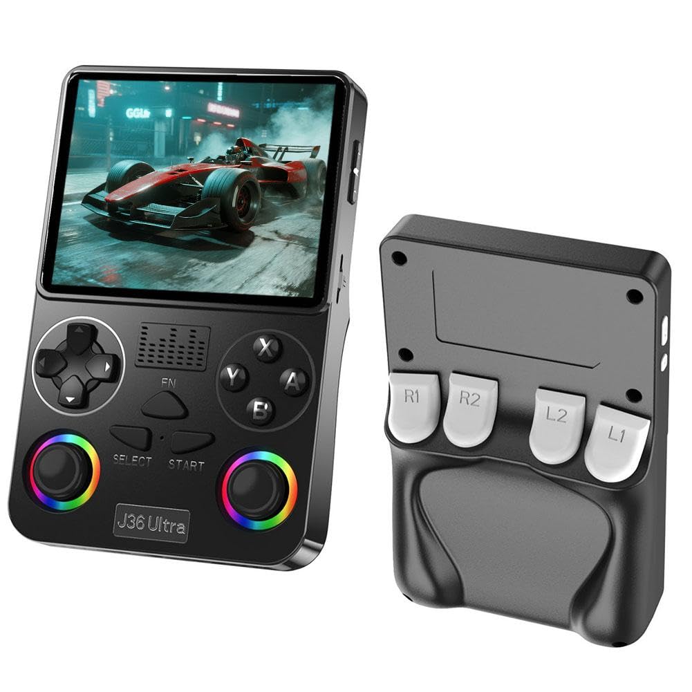 Game Console For J36 2025 New Upgrade 3.5 Inch IPS Screen Online Battle Retro Player Handheld Video Portable Party Pocket