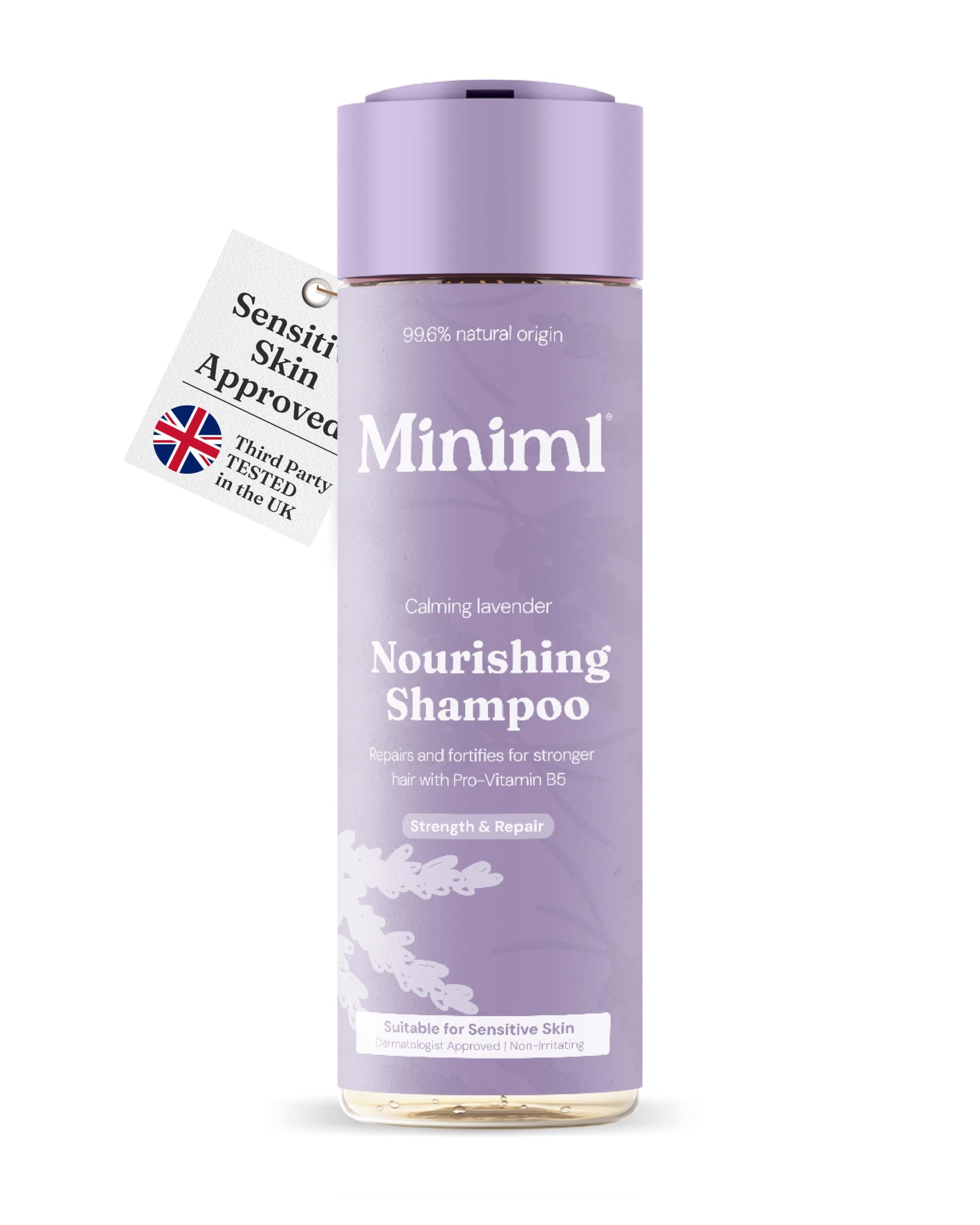 Miniml Nourishing Shampoo 400ml – Lavender