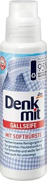 Denkmit Gall Soap with soft Brush 250 ml 8.45 oz - For targeted Stain Treatment - Made in Germany