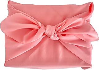 風呂敷 大判 三巾 無地 約100cm×100cm 日本製【あめてまりオリジナル】大きい ポリエステル エコバッグ 大きめ お買い物 包装資材 ラッピング ふろしき フロシキ ベーシック 目隠し マルチ カバー 布 furosiki ユニセックス 簡易包装 (ペールピンク)