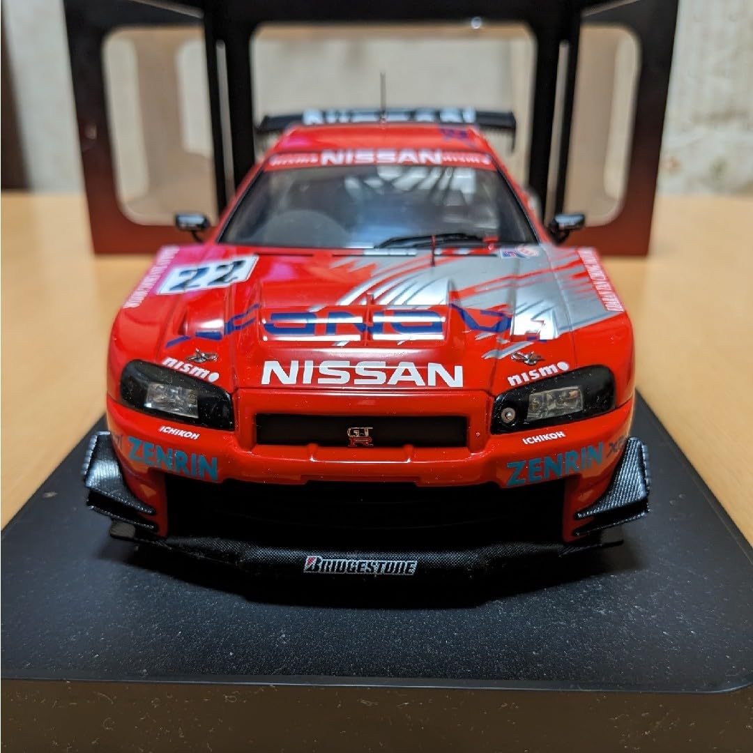 Amazon.co.jp: オートアート1/18 JGTC 2002 ザナヴィニスモ GT-R  