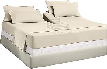 Amazon.com: Cottington Lane: Top Split Head Sheet Set