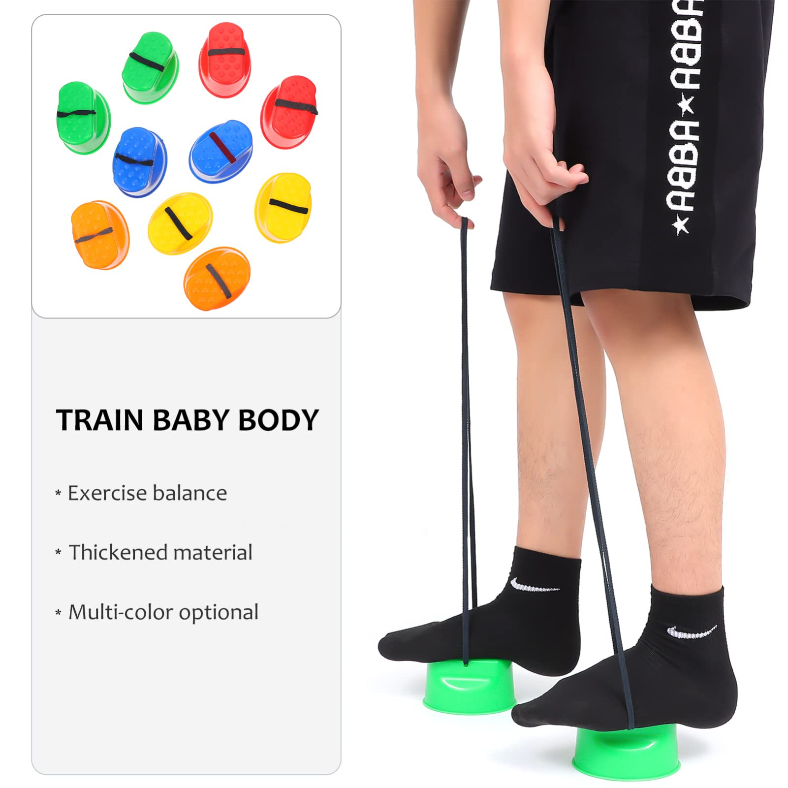 Stelzen Für Kinder - 5 Paar Bunte Balance-Spielzeuge Für Draußen