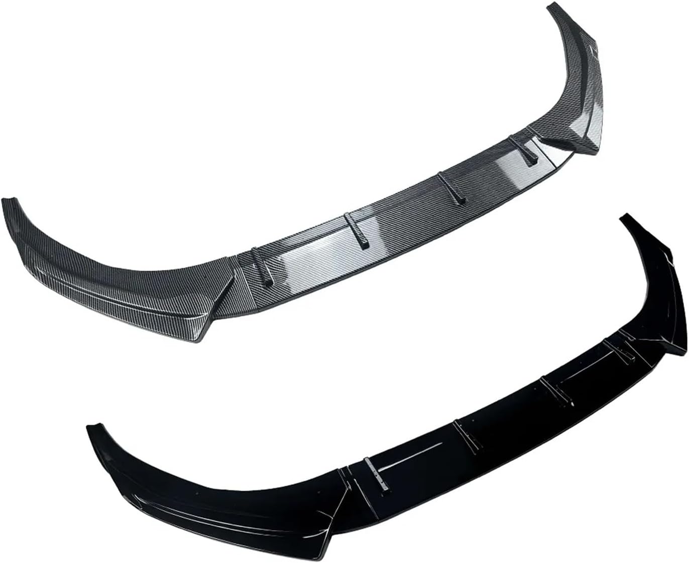 Audi A3 8Y 2025 フロントバンパー フロントリップ フロントショベルスポイラー 外装改造に対応(Gloss Black