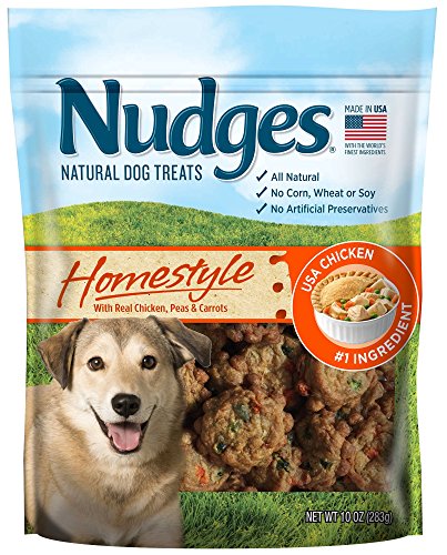 Nudges Homestyle Chicken Pot Pie Dog Treats, 10 oz