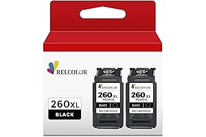 Canon 260 260XL PG-260 XL Black Ink Cartridge Replacement