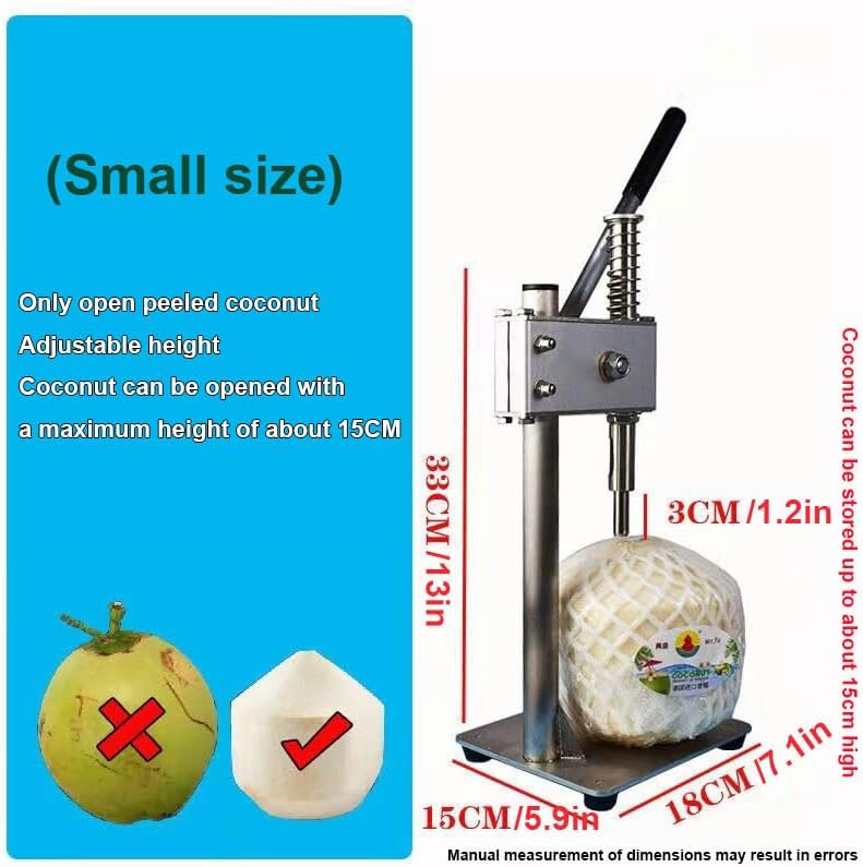 Manual Tender Coconut Hole Opening Machine Coco Water Punch Drill Coconut Punching Maker (Small size)