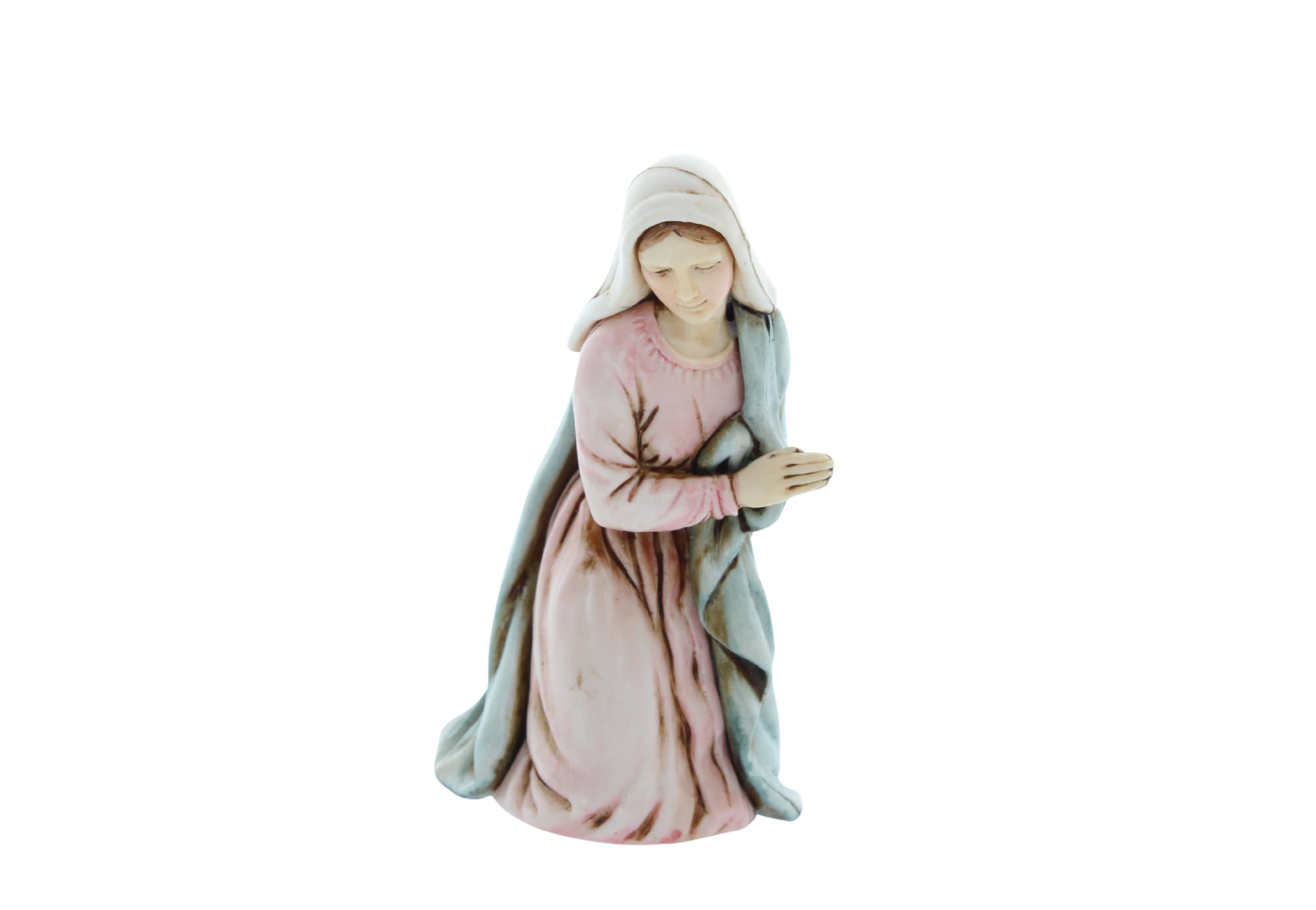 Moranduzzo Natività 6 Soggetti per Presepe da Cm 11 Scala 1:20 - Statuine Presepe Indistruttibili - Stile 700', Pittura Rifinita a Mano, Prodotto Ufficiale, Made in Italy, Scultore M. Landi