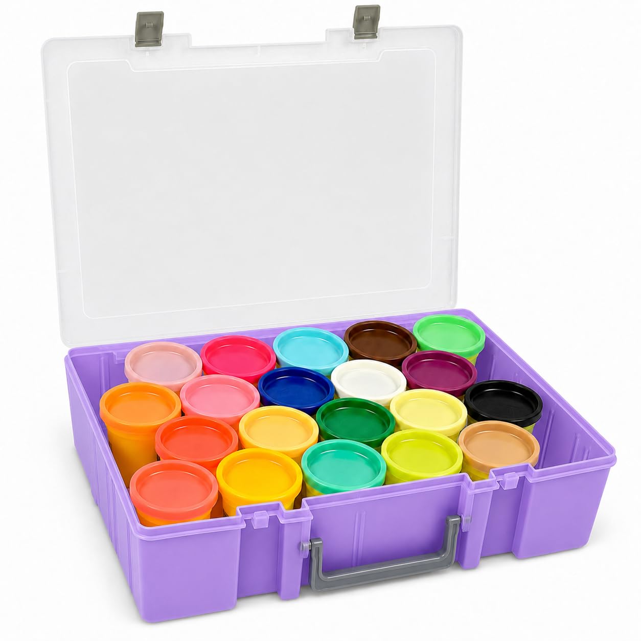 Estuche FULLCASE con capacidad para 32 botes de plastilina Play-Doh