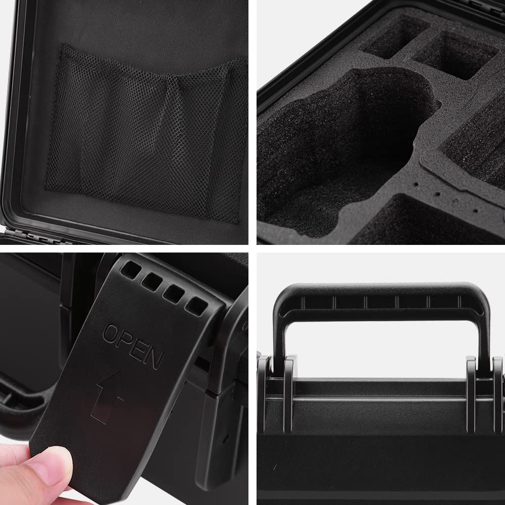 Funda de almacenamiento rígida para DJI Mini3 Pro Mallette Caja de transporte impermeable, antiarañazos, antipolvo, antigolpes, accesorio Drone