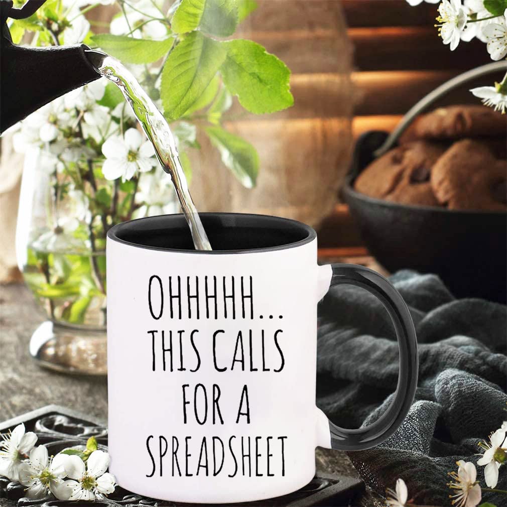 Accountant Gifts Spreadsheet Tumbler, Accountant Gifts For Women Men - View #7