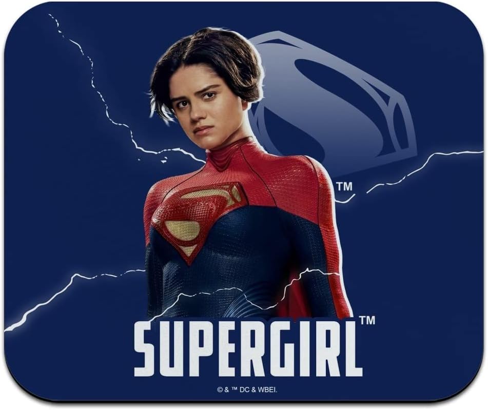 The Flash Supergirl Low Profile Thin Mouse Pad Mousepad
