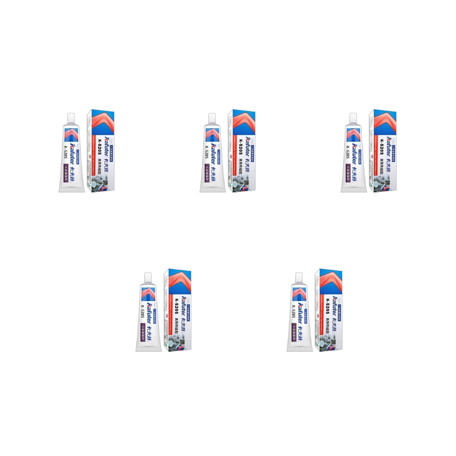 K-5205 - Sellador de goma de silicona conductora térmica para CPU (80 g)