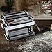 MARCATO Made in Italy Atlas 180 Classic Manual Pasta Machine, Chrome Steel. Makes Lasagne, Fettuccine & Tagliolini.