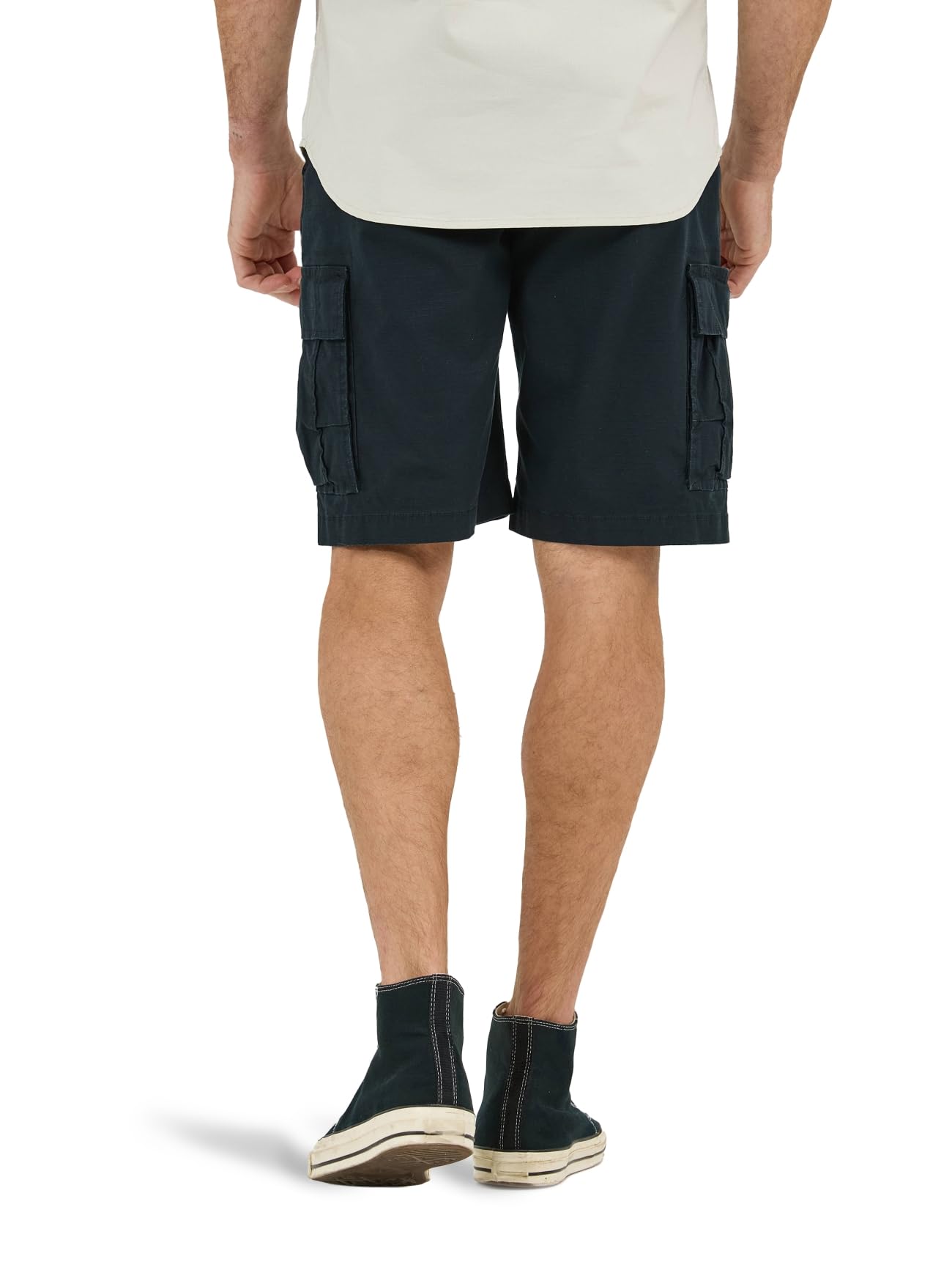 Lee Extreme Motion Carolina Cargo-Shorts für Herren, Schwarzer Ripstop, 49 – Ansicht 3