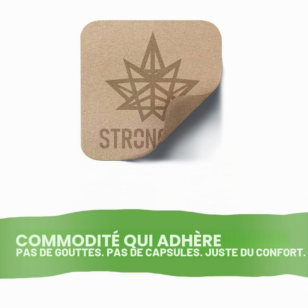 Patchs NMN et resvératrol - Haute absorption, libération en 12 heures - Soutient la santé cellulaire, anti-âge et vitalité de la peau - Facile à utiliser - 30 patchs - Ingrédients naturels - Comme des