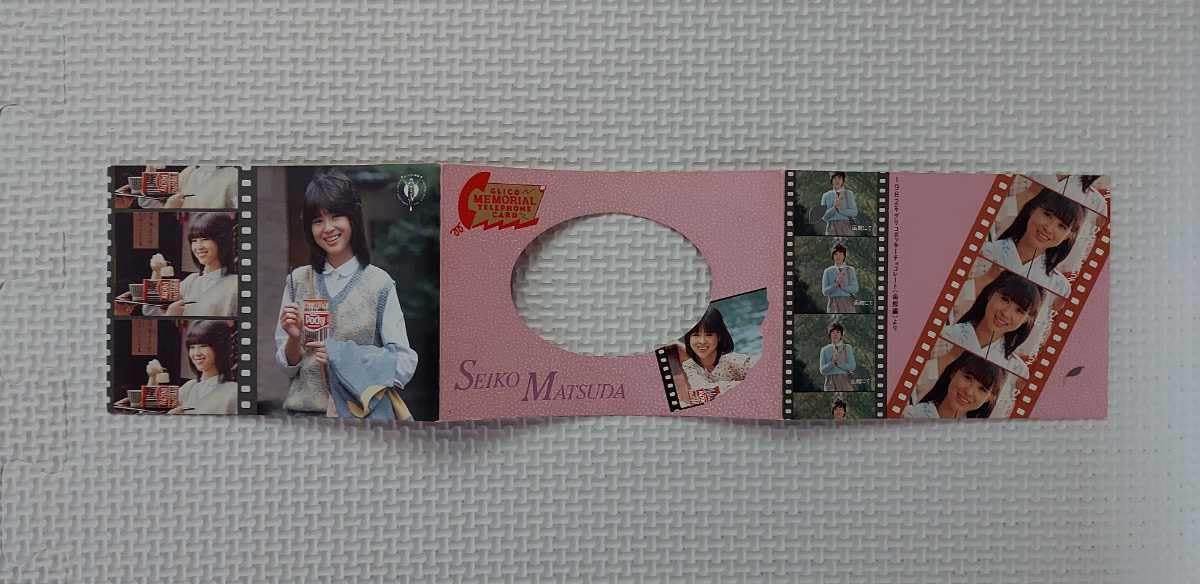 ポッキー テレカードみたいなステッカー 松田聖子 1986年 ポッキー テレカードみたいなステッカー 松田聖子 1986年