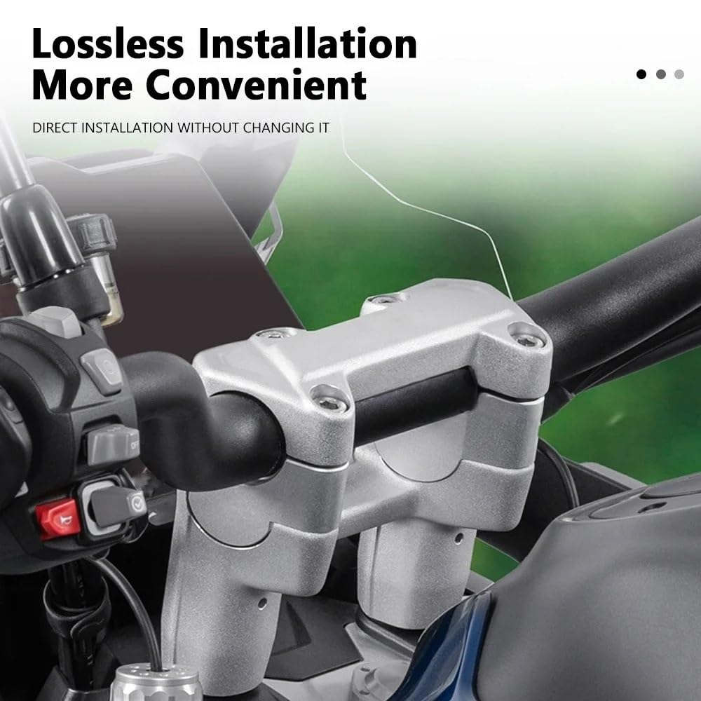 Staffa Riser Manubrio Per Tiger1200 Per Tiger 1200 GT Pro 2023 | Accessori Moto Per Tiger1200 Per Tiger 1200 GT Pro 2023 2024 Per TIGER PRO Manubrio Riser Move Mount