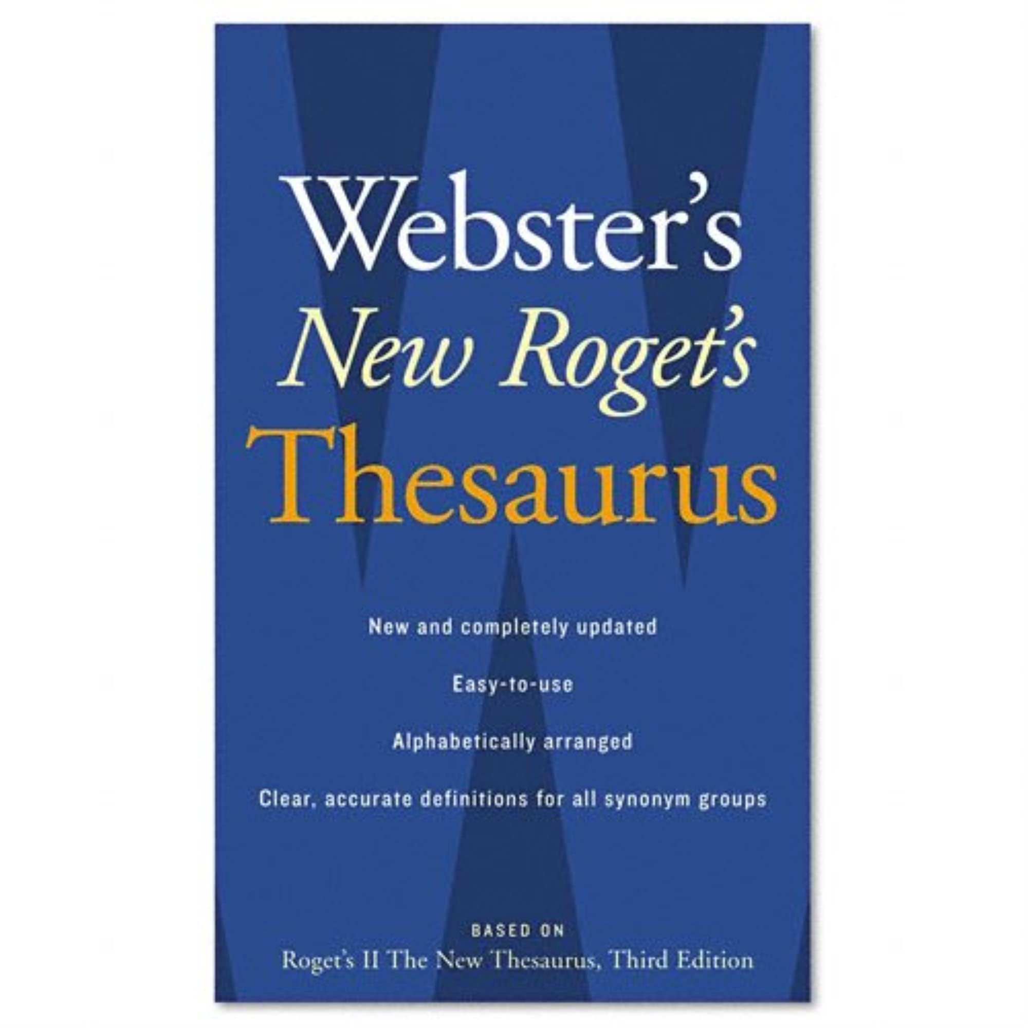 Houghton Mifflin Roget's II: The New Thesaurus, 3 Red Edition, Paperback, 544 Pages (0618955925)
