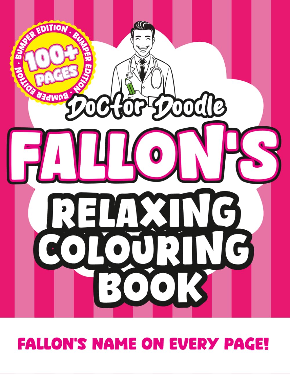 Fallon's Relaxing Colouring Book: Relaxing Patterns and Illustrations for All Ages (Relaxing personalised colouring books)