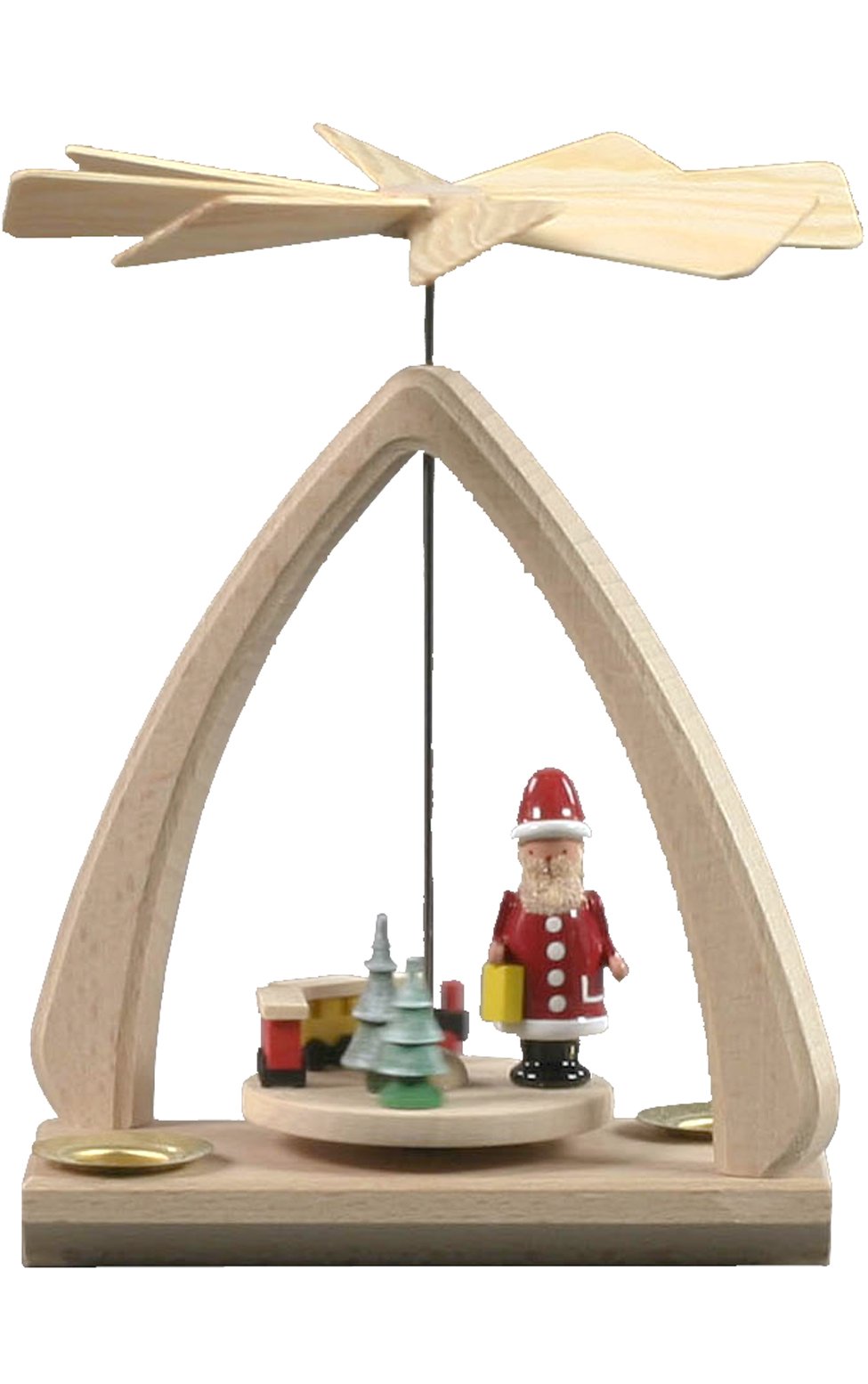 Alexander Taron Dregeno Pyramid - Santa - 6.25" H x 5" W x 5.25" D