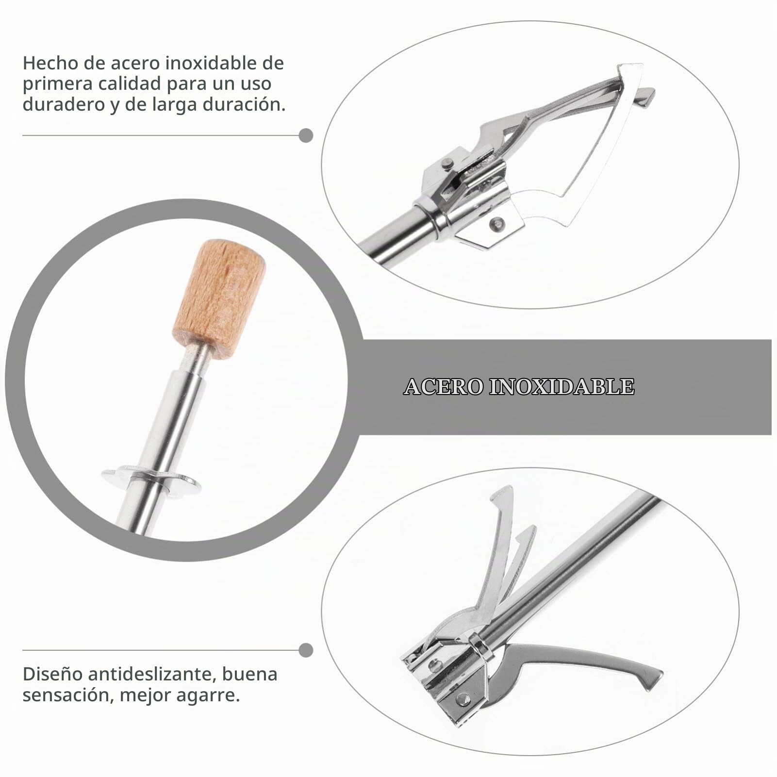 Alipis Pinza De Hielo De Acero Inoxidable Multifuncional Con Diseño Triangular Para Cubitos De Hielo Y Alimentos Pinzas De Cocina Antideslizantes Para Bar Buffet Y Uso Diario