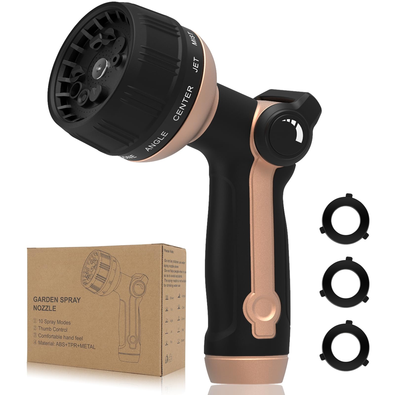 YMTEEDIO Metal Water Hose Nozzle