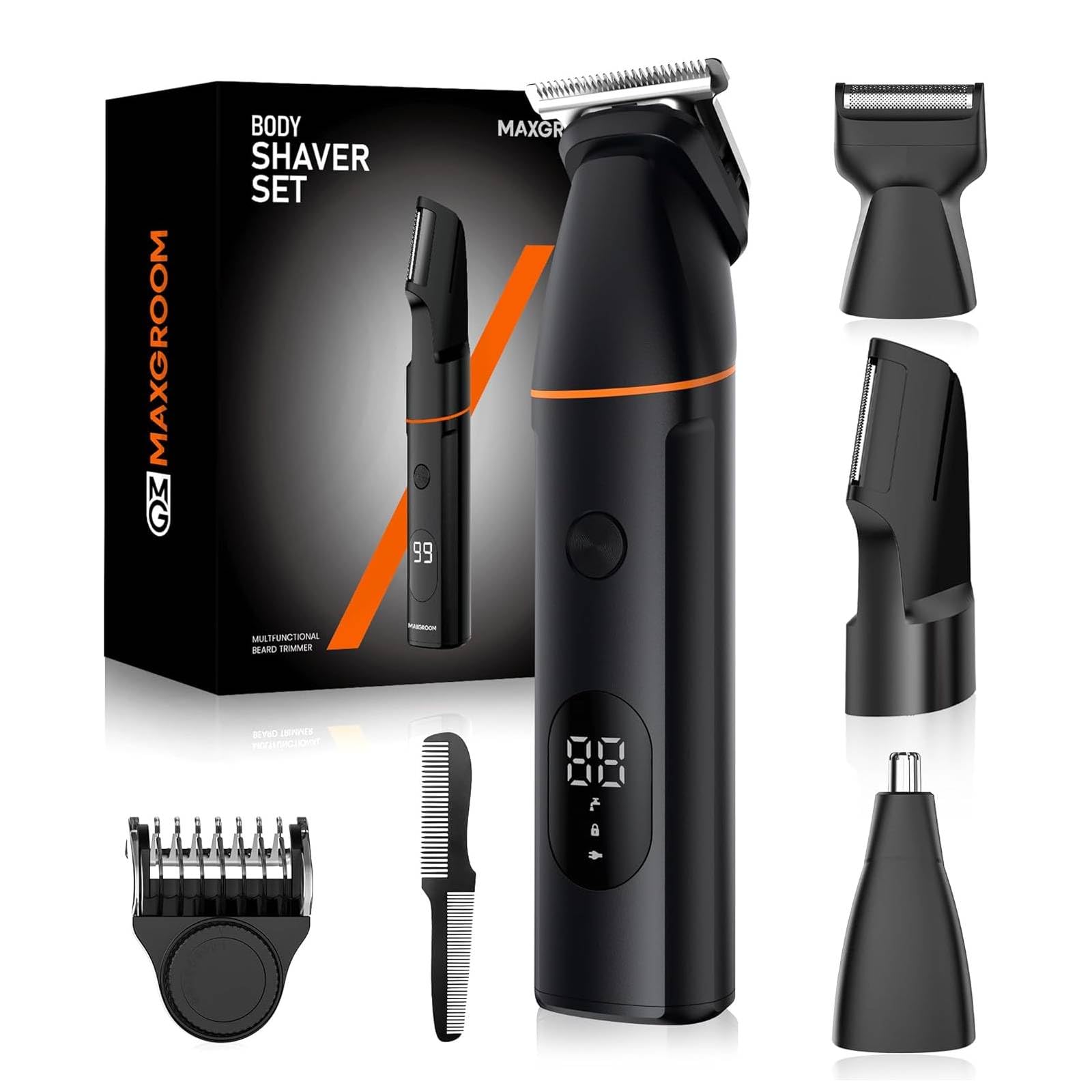 MAXGROOM Intimrasierer Mann
