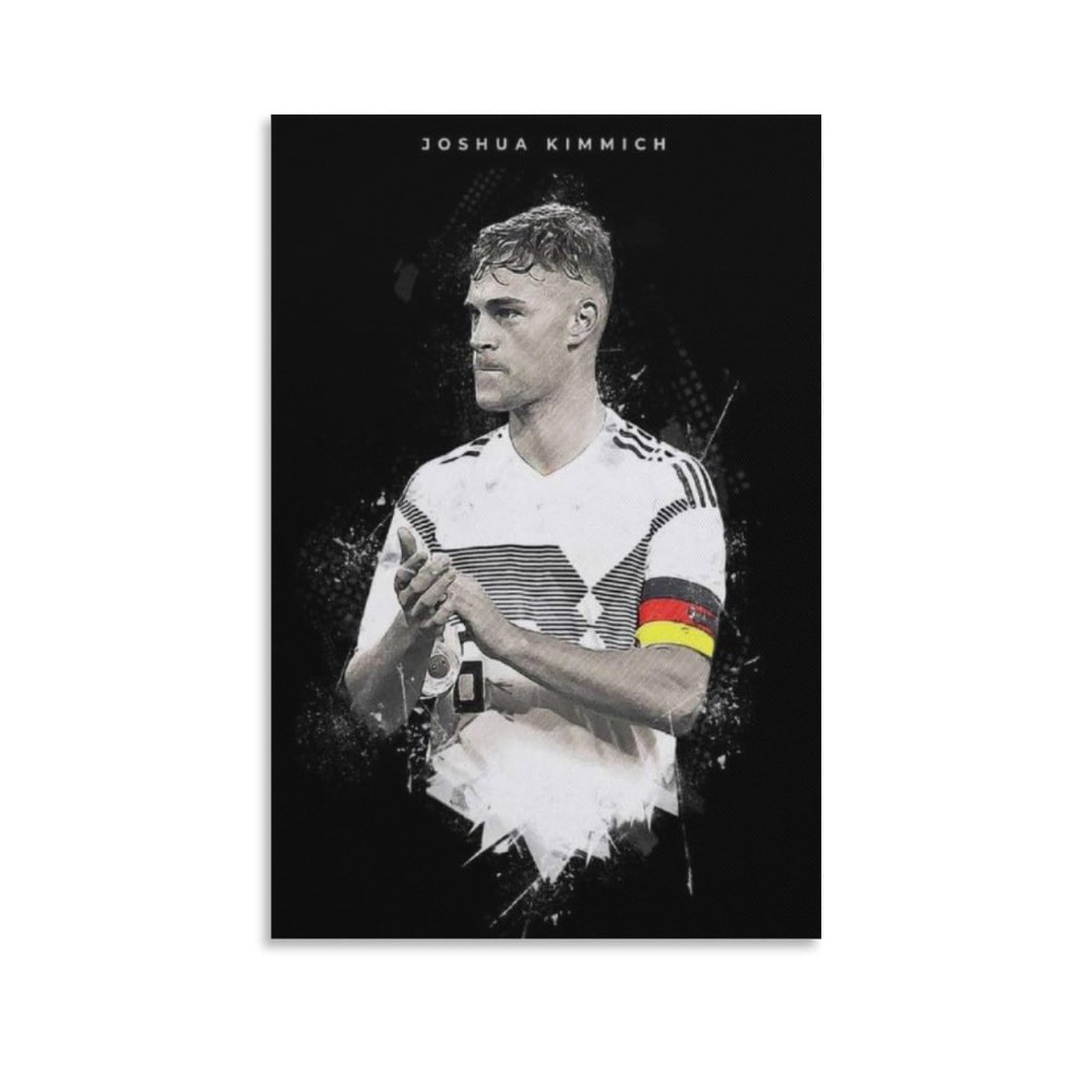 FCOIN Joshua Kimmich Canvas Poster Poster Cool Artworks Painting Wall Art Canvas Prints Hanging Picture Posters 12x18inch(30x45cm)