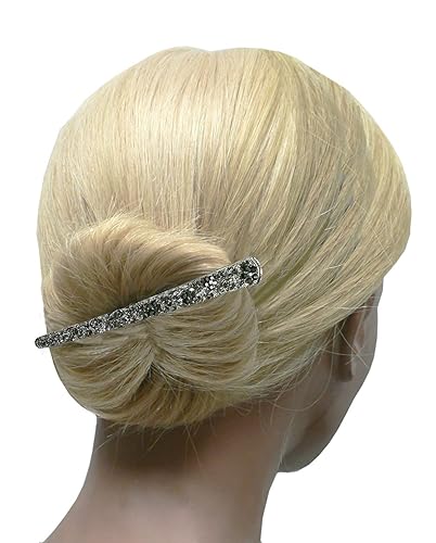 Miniatura 3 de NM110-2-6d1 - Juego de 6 pinzas de metal resistentes para el cabello para mujeres y niñas