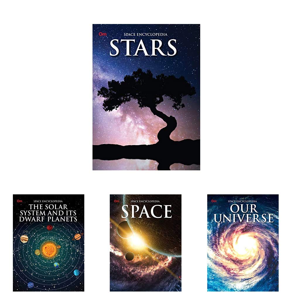 Om Books International  Encyclopedia of Space ( Set of 8 Books) (Encyclopedias) main image 0