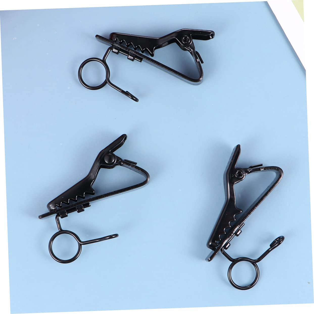 HANABASS 24Pcs Lapel Lavalier Microphone Clip with Black Clips and Sponge Covers for Voice Recording Video Conferencing and Karaoke Use Durable High Elasticity